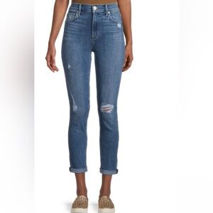 HUDSON JEANS
Natalie Mid-Rise Slim Boyfriend Jeans Size 28